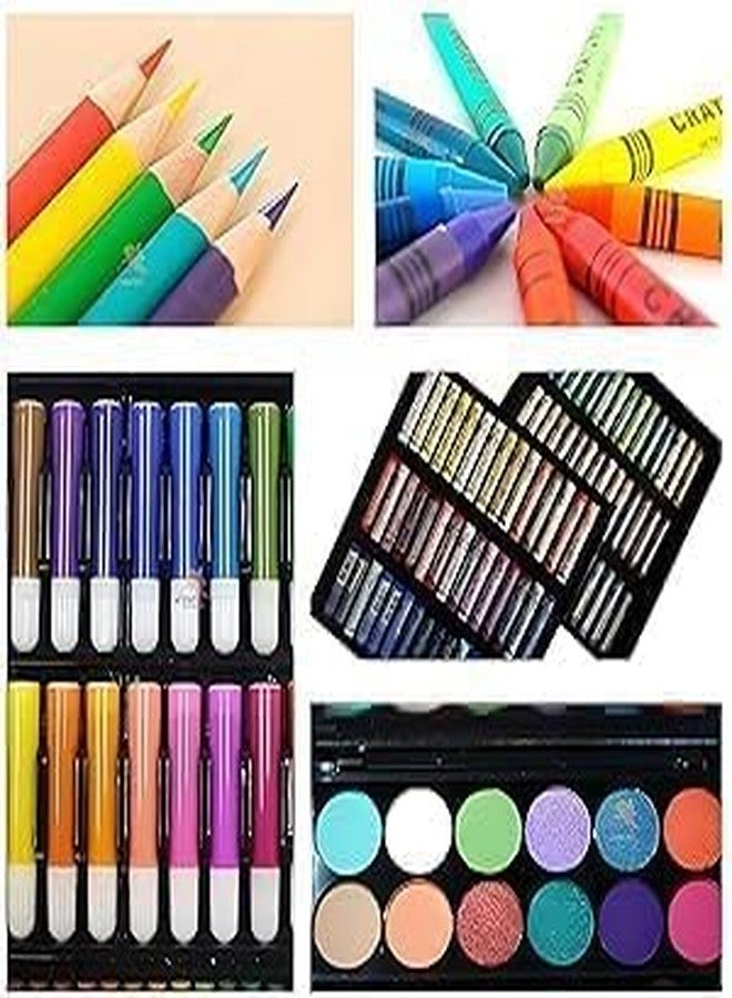 BIRZAR Dual Tip Colorful Art Markers Sketch Pens Colors With Carrying Case For Painting Sketching Calligraphy Drawing -Twin Head Permanent Colouring Marker Pens For Kids Adult (150 Pc Art Marker Pen) - Image 4